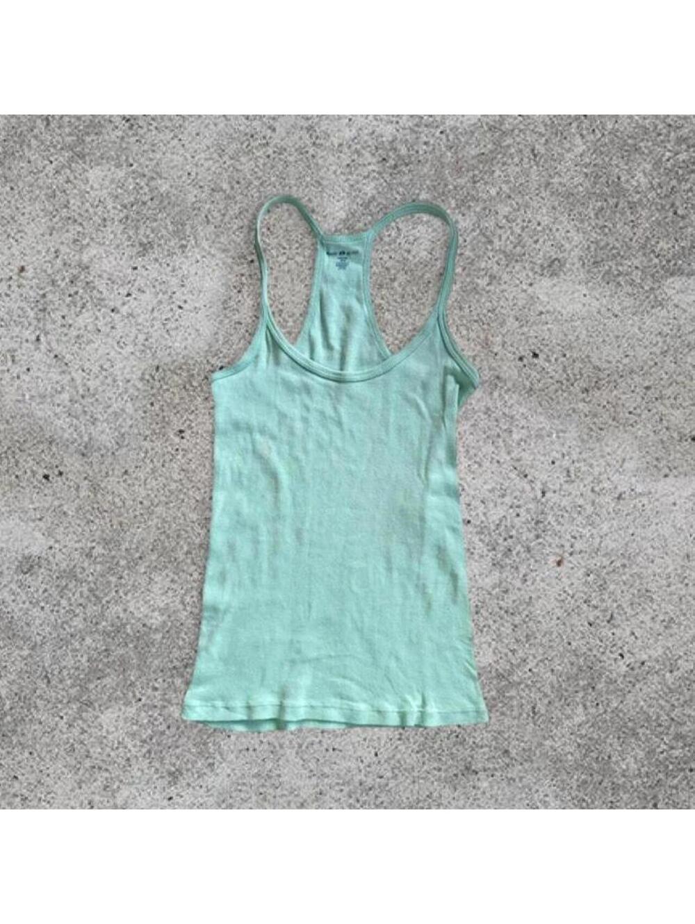 Brandy Melville seafoam teal tank